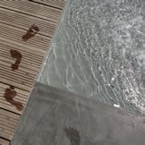 Projet De Rénovation De Terrasse Et Piscine Scalin Béton Ciré