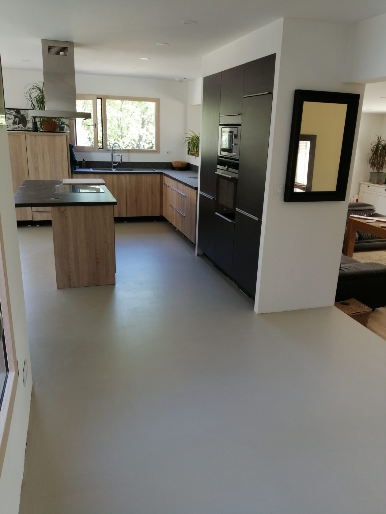 Beton Ciré Sol Cuisine